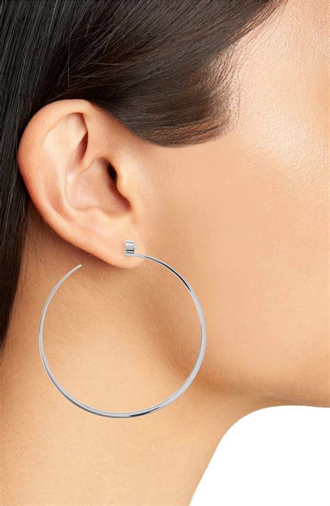 michael kors ohrringe nickel|Michael Kors gold hoop earrings.